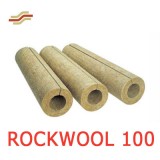 Цилиндры навивные ROCKWOOL 100 простые и кашированные фольгой