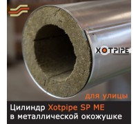 Цилиндры, скорлупы, полуцилиндры теплоизоляционные XOTPIPE SP ME в металле