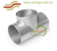 Оцинкованный тройник Экоролл Ц Zn