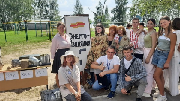  31 Июля Компания ЭнергоИзоляция с командой Ассоциация предпринимателей Рязанской области посетили Международный детский экономический лагерь "Содружество"